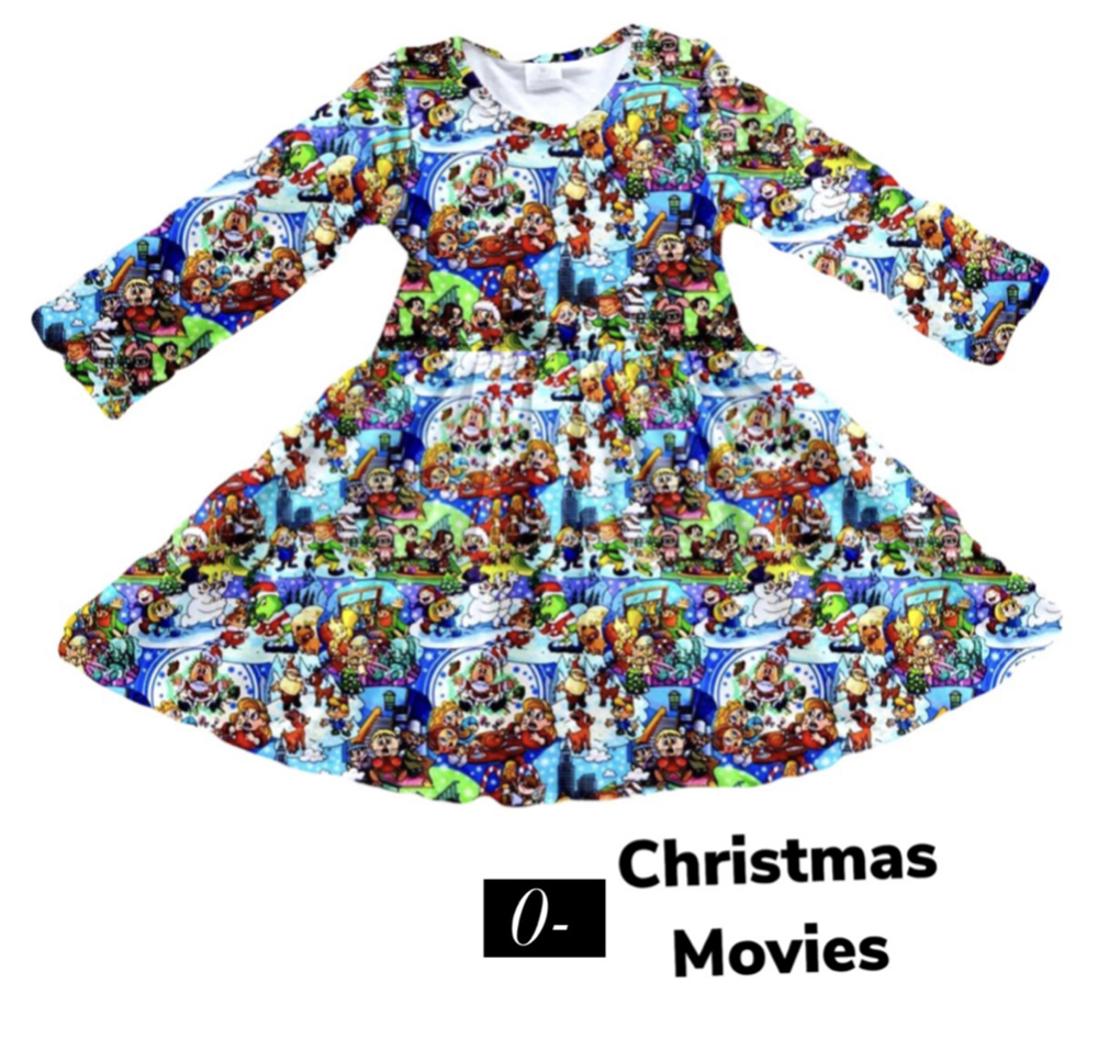 Christmas Dresses Holiday Dress Christmas Dress Character Dress Graphic Dress