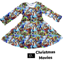  Christmas Dresses Holiday Dress Christmas Dress Character Dress Graphic Dress