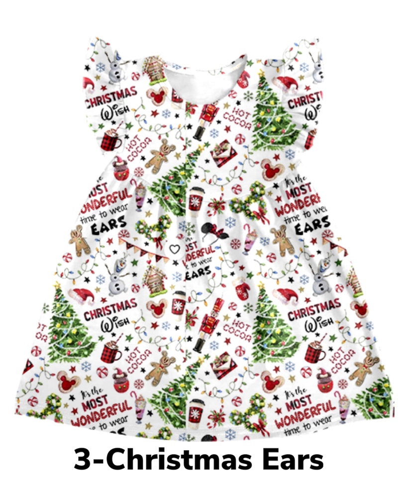 Christmas Dresses Holiday Dress Christmas Dress Character Dress Graphic Dress