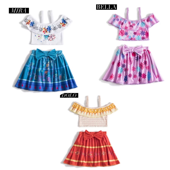 Girl's Character Swimsuit | Multiple Styles | Theme Park Merch | Girl Swimwear | Summer Attire