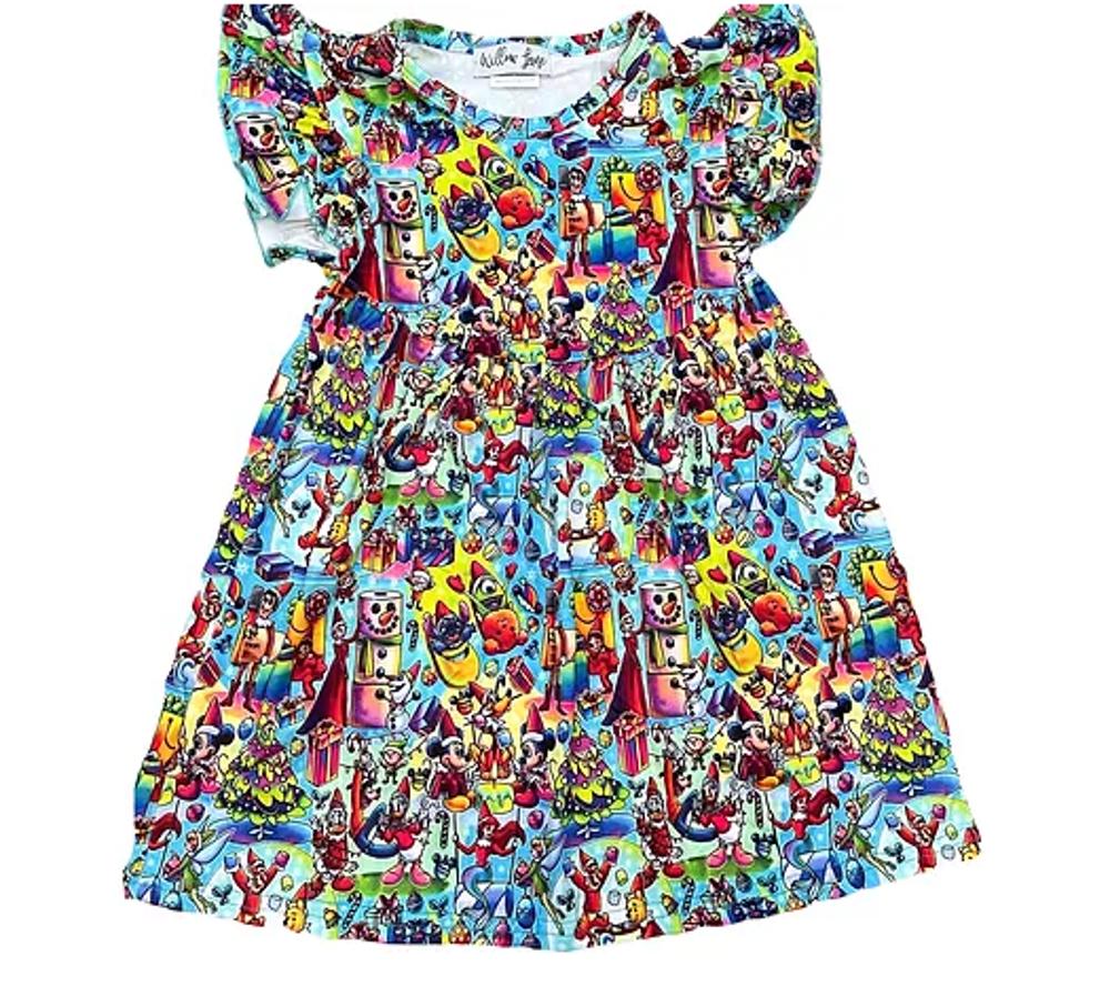 Christmas Dresses Holiday Dress Christmas Dress Character Dress Graphic Dress