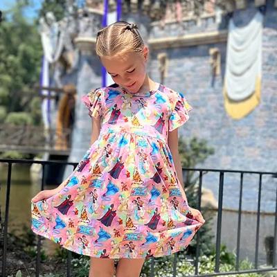 Character Theme Park Dress | Multiple Styles | Theme Park Merch | Princess | Graphic Dress Play Dress Soft Summer Dress Print Dress Princess Dress 