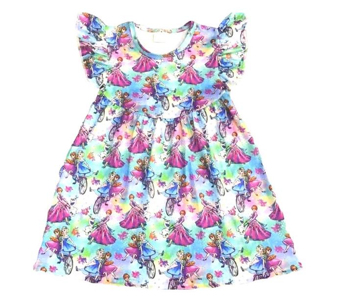 Character Theme Park Dress | Multiple Styles | Theme Park Merch | Princess | Graphic Dress Play Dress Soft Summer Dress Print Dress Princess Dress 