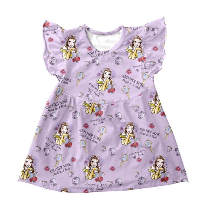 Character Theme Park Dress | Multiple Styles | Theme Park Merch | Princess | Graphic Dress Play Dress Soft Summer Dress Print Dress Princess Dress 