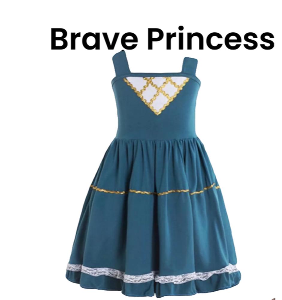 Princess Character Dresses Play Dress Costume Kids Dresses Dress Up Pretend Play