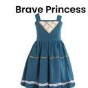  Princess Character Dresses Play Dress Costume Kids Dresses Dress Up Pretend Play