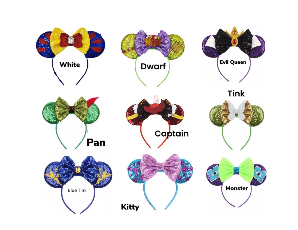 Character Ears Headband Mouse Ears Dress Up Character Ears