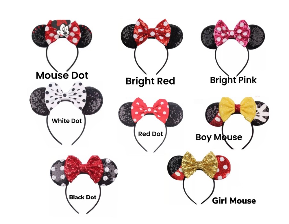 Character Ears Headband Mouse Ears Dress Up Character Ears