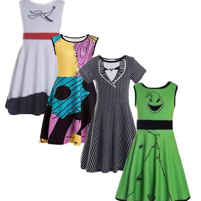 Theme Park Dress | Multiple Styles | Nightmare Character Dress | Play Dress | Costume | Theme Park Merch | Kids Dresses Dress Up Pretend Play