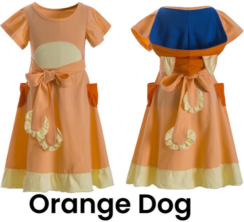 Blue Character Dresses Play Dress Costume Kids Dresses Dress Up Pretend Play