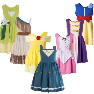 Princess Character Dresses Play Dress Costume Kids Dresses Dress Up Pretend Play