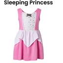 Sleeping Princess 4 Princess Character Dresses Play Dress Costume Kids Dresses Dress Up Pretend Play