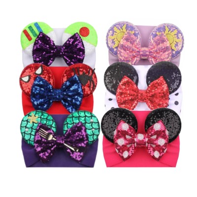 Mouse Ears | Character Ears | Theme Park Merch | Theme Park Apparel | Infant Wrap | Headband Ears Mouse Ears 