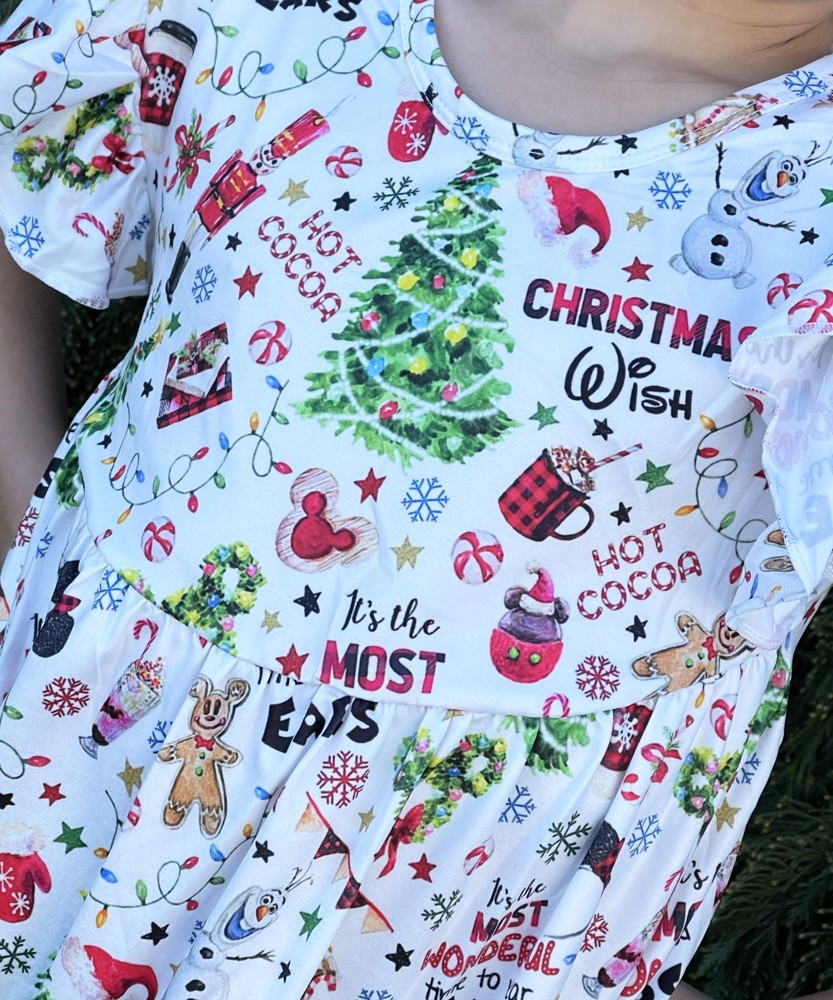 Christmas Dresses Holiday Dress Christmas Dress Character Dress Graphic Dress