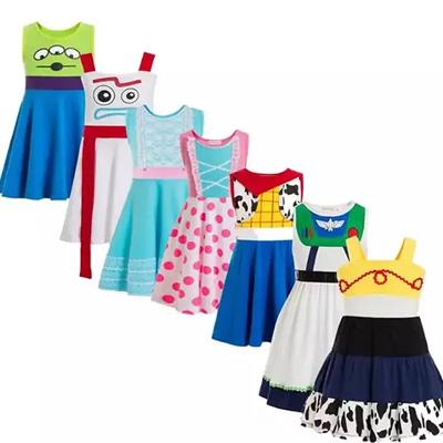 Theme Park Dress | Multiple Styles | Toy Character Dress | Play Dress | Costume | Theme Park Merch | Kids Dresses Dress Up Pretend Play