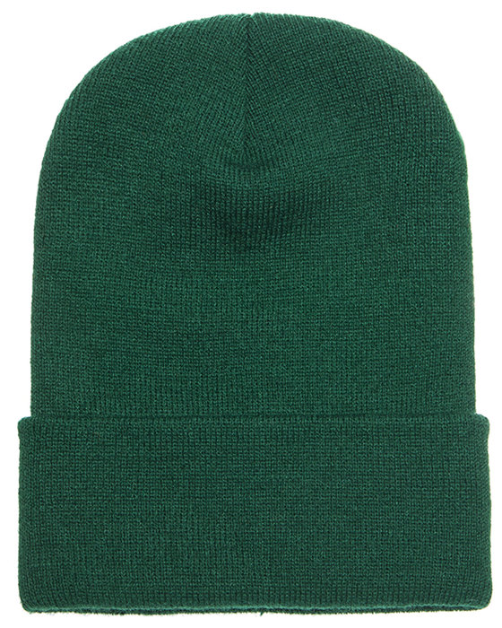 Customized Leatherette Patch Beanie