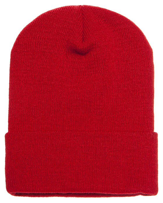 Customized Leatherette Patch Beanie