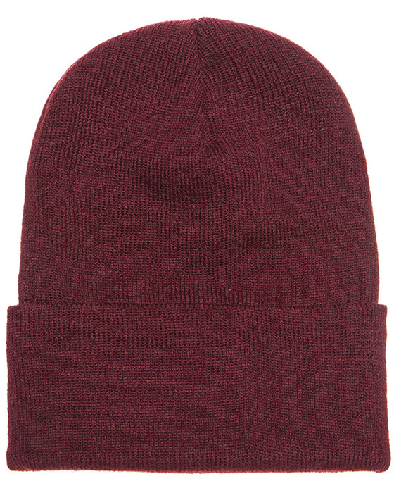 Customized Leatherette Patch Beanie