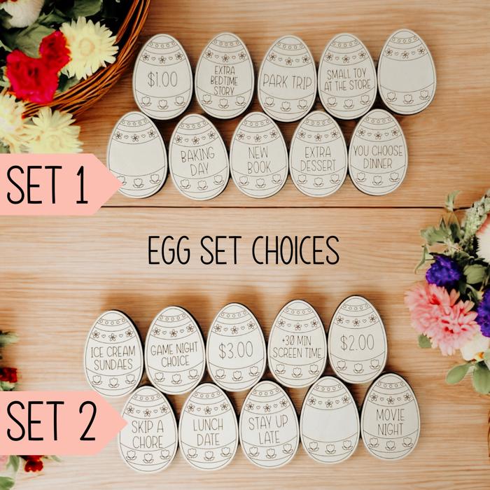 Easter Egg Filler Tokens for Kids | Choose Your Own Set