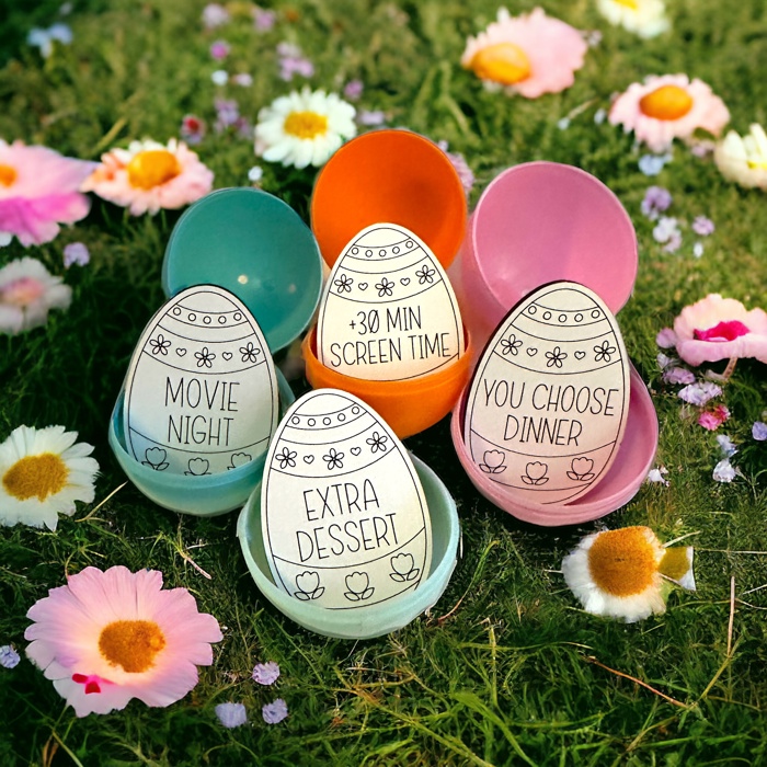 Easter Egg Filler Tokens for Kids