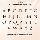  Personalized Journal  -  Custom Name Notebook - Choose from 5 different fonts! 