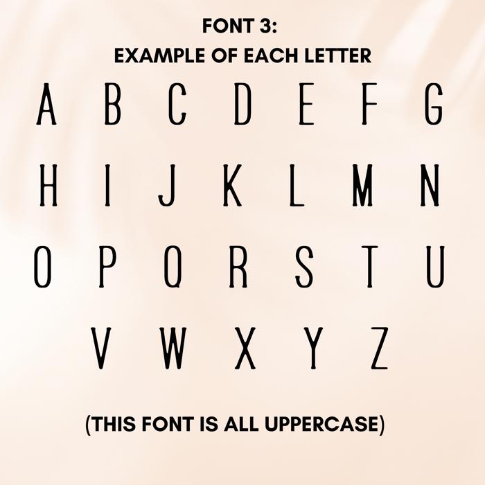 Personalized Journal  -  Custom Name Notebook - Choose from 5 different fonts! 