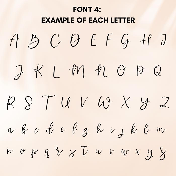 Personalized Journal  -  Custom Name Notebook - Choose from 5 different fonts! 