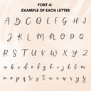  Personalized Journal  -  Custom Name Notebook - Choose from 5 different fonts! 