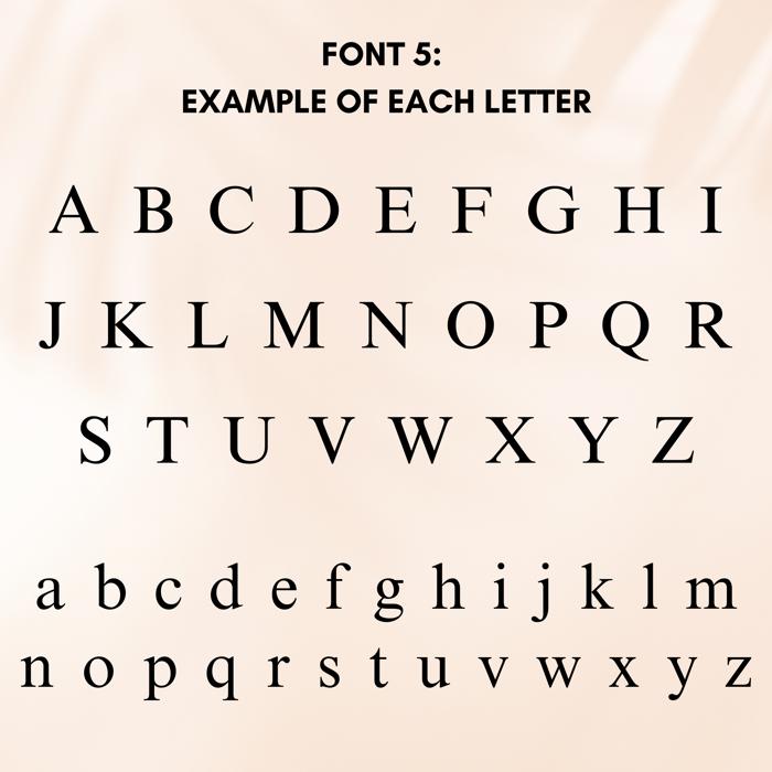 Personalized Journal  -  Custom Name Notebook - Choose from 5 different fonts! 