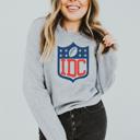  I Don't Care IDC Funny  Superbowl Sweatshirt