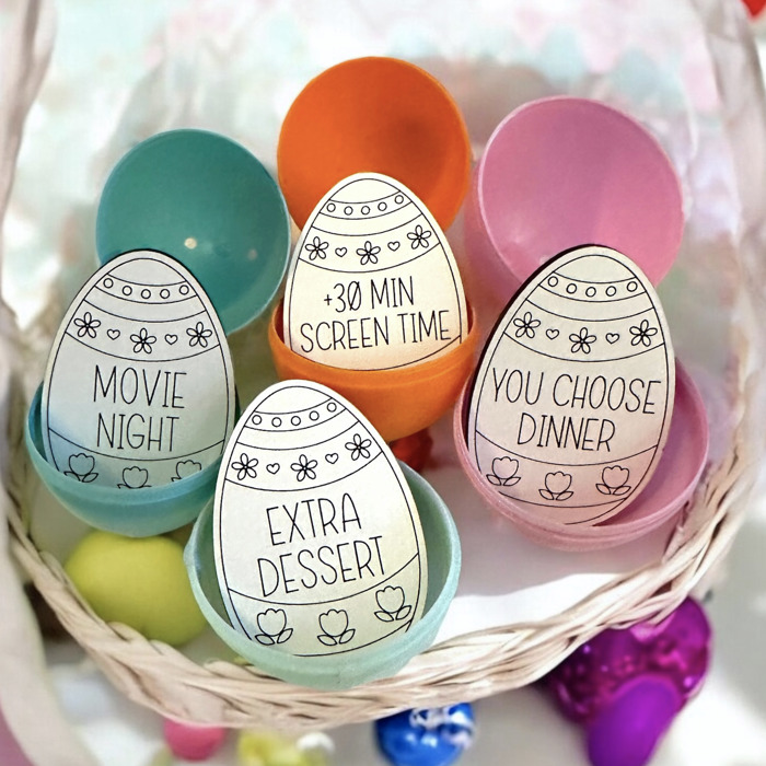 Easter Egg Filler Tokens for Kids | Choose Your Own Set