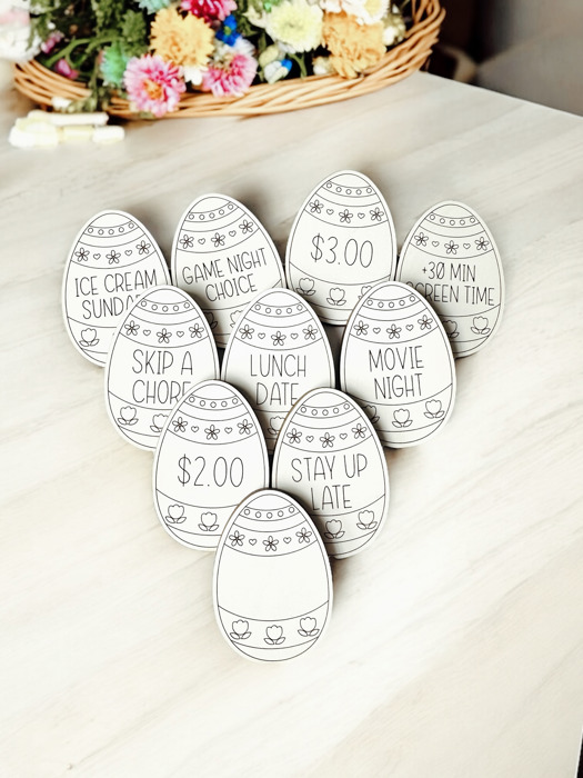 Easter Egg Filler Tokens for Kids | Choose Your Own Set