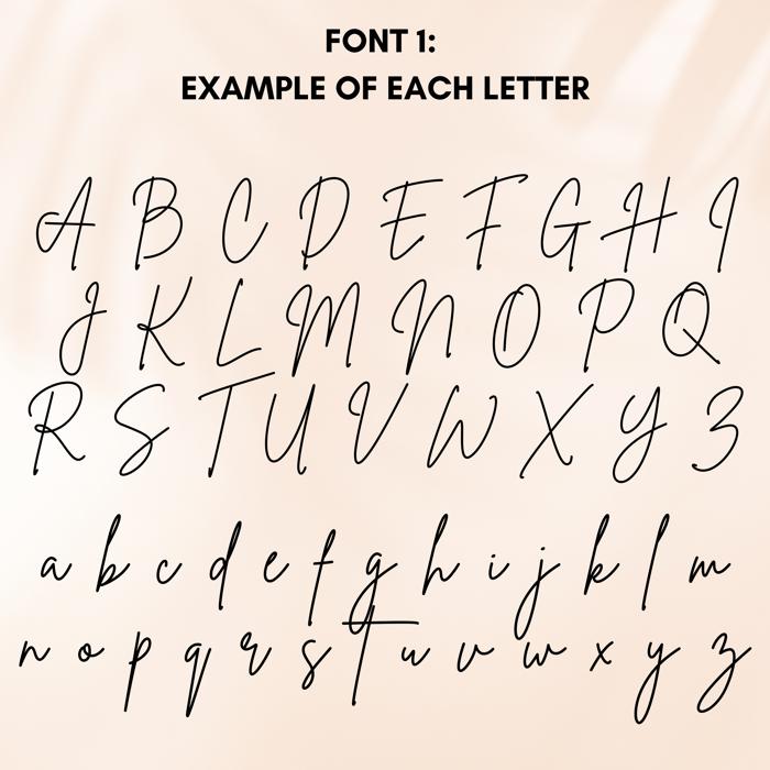 Personalized Journal  -  Custom Name Notebook - Choose from 5 different fonts! 