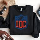  I Don't Care IDC Funny  Superbowl Sweatshirt