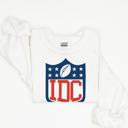  I Don't Care IDC Funny  Superbowl Sweatshirt