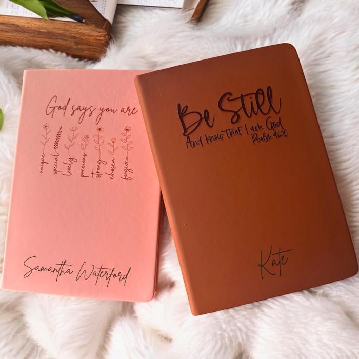 Personalized Prayer Journal for Women - Prayer notebook - Bible Study Notebook