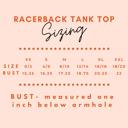  Essential Basic Racerback Tank Top