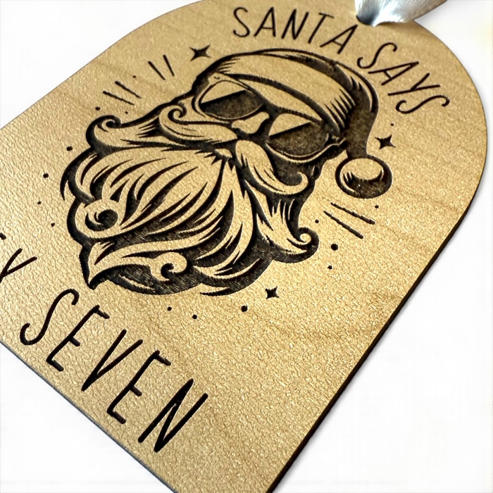 Six Seven Funny Wooden Ornament: Teen Christmas Gift Nov. 13th- 19th: Gift Guides by Person