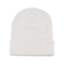 White White Custom Personalized Patch Beanie