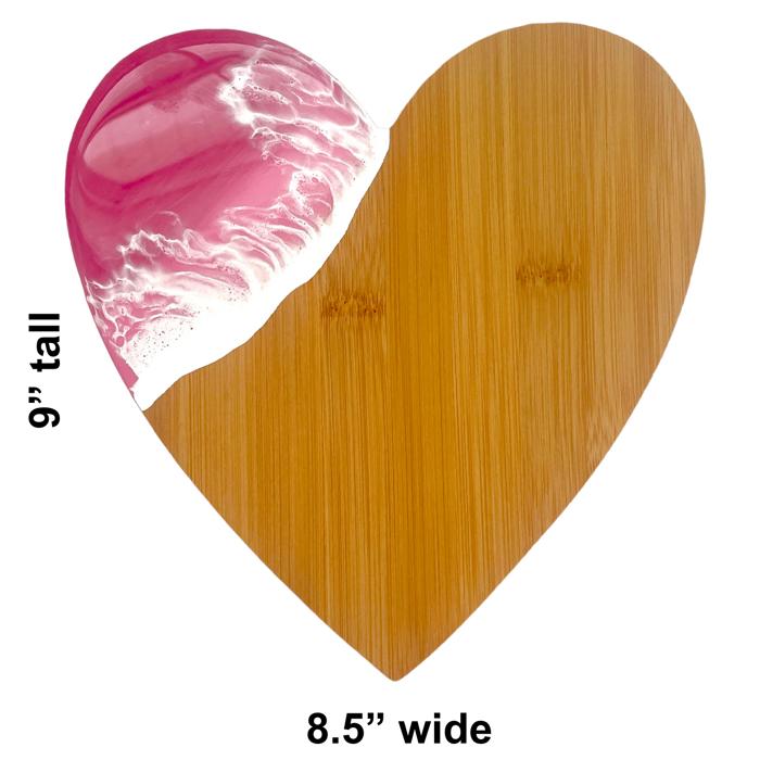 Valentine’s Day Pink Charcuterie Board, Galentines Day Cheese Board Gift