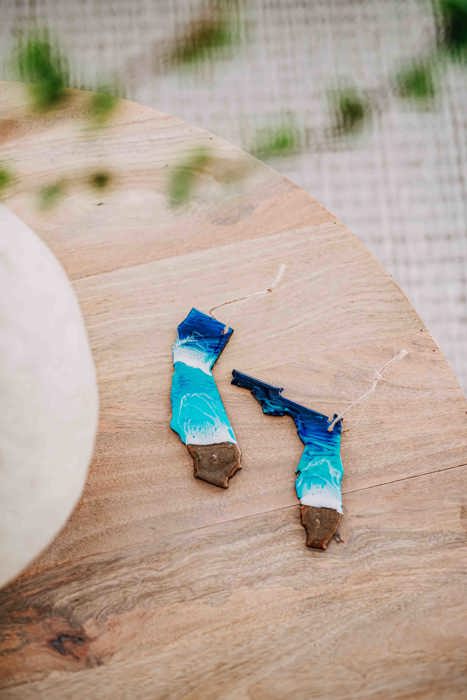 Florida Beach Christmas Ornament