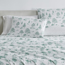 Twin Wild Acres - Sage Lodge Microfiber Sheet Set