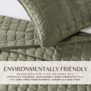 Queen Loden Stitched Velvet Quilt Set