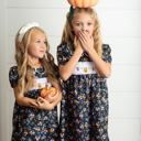  Halloween Smocked Dress