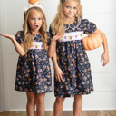  Halloween Smocked Dress