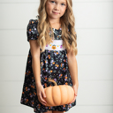  Halloween Smocked Dress