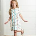 M Rainbow Collared Dress