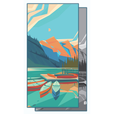 Camp Wander Beach Towel