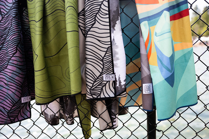 Camp Wander Beach Towel