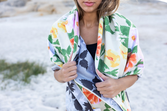 Wildflower Fields Beach Towel